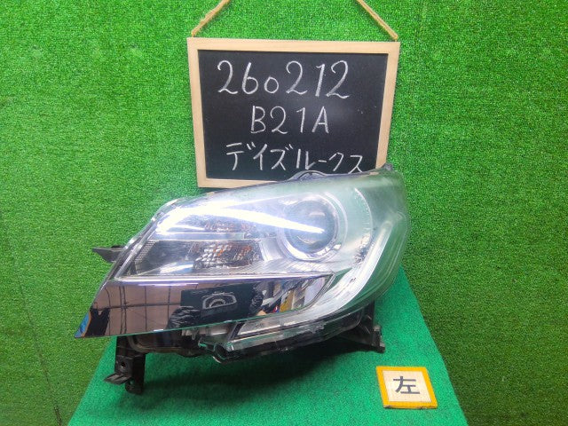 【中古】デイズルークス DBA-B21A 左ヘッドランプＡＳＳＹ 26060-6A03H