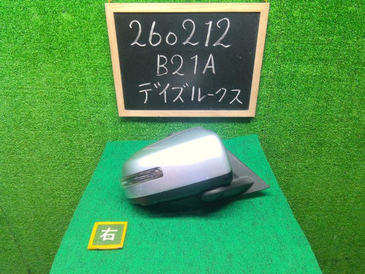【中古】デイズルークス DBA-B21A 右サイドミラー 96301-6A11A