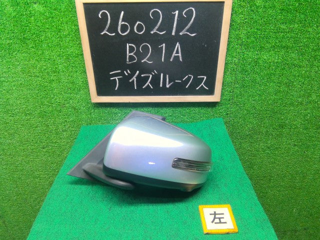 【中古】デイズルークス DBA-B21A 左サイドミラー 96302-6A12E