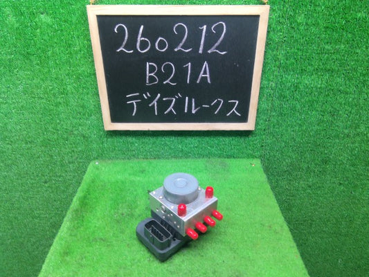 【中古】デイズルークス DBA-B21A ＡＢＳアクチュエーター 47600-6A01D