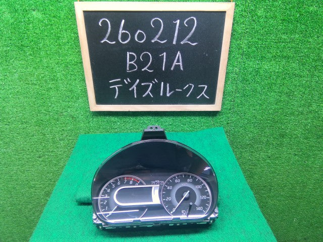 【中古】デイズルークス DBA-B21A スピードメーター 24810-6A06C