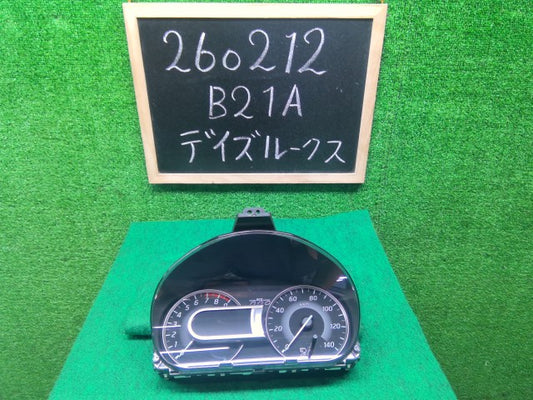 【中古】デイズルークス DBA-B21A スピードメーター 24810-6A06C