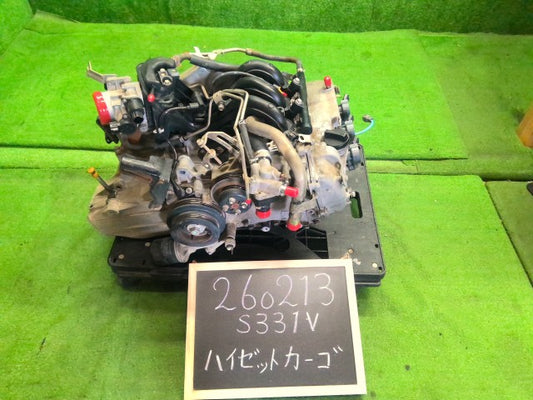 【中古】ハイゼット EBD-S331V エンジンＡＳＳＹ 19000-B5330