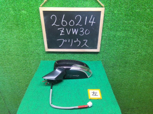 【中古】プリウス DAA-ZVW30 左サイドミラー 87940-47300
