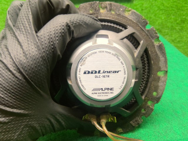 【中古】アルパイン スピーカー のみ DLC-167R