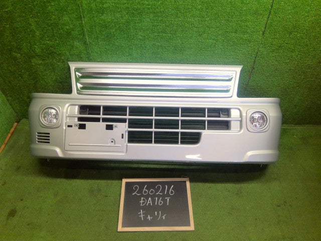 【中古】キャリィ EBD-DA16T フロントバンパーＡＳＳＹ 71711-82M10-Z2S
