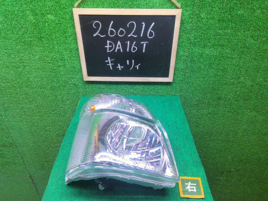 【中古】キャリィ EBD-DA16T 右ヘッドランプＡＳＳＹ 35120-82M01