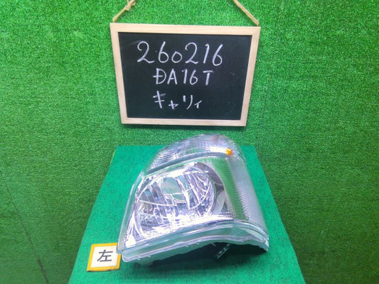 【中古】キャリィ EBD-DA16T 左ヘッドランプＡＳＳＹ 35320-82M01