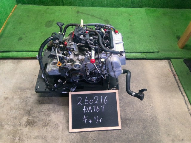 【中古】キャリィ EBD-DA16T エンジンＡＳＳＹ
