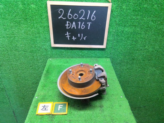 【中古】キャリィ EBD-DA16T 左フロントナックルハブＡＳＳＹ 45151-82MC0