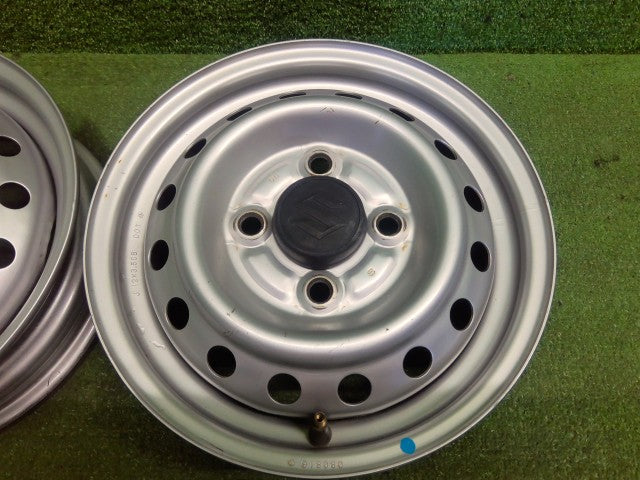 【中古】12インチ スチールホイール 3.5J 4H