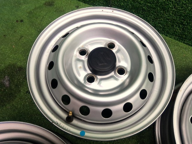 【中古】12インチ スチールホイール 3.5J 4H