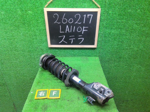 【中古】ステラ DBA-LA110F 右フロントストラット 48510B2A70