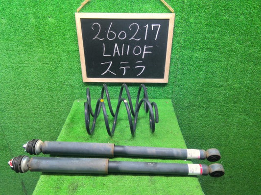 【中古】ステラ DBA-LA110F リアショック アブソーバーセット