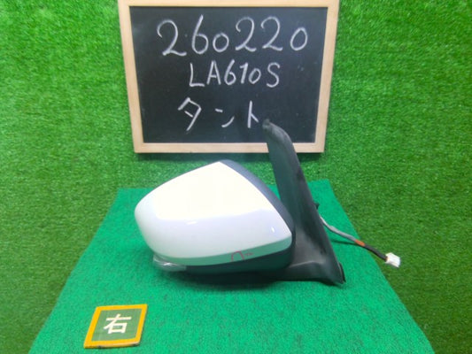 【中古】タント DBA-LA610S 右サイドミラー 87910-B2P20-