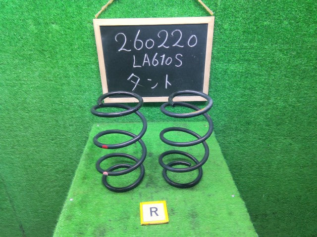 【中古】タント DBA-LA610S リアスプリングセット 48231-B2B20-