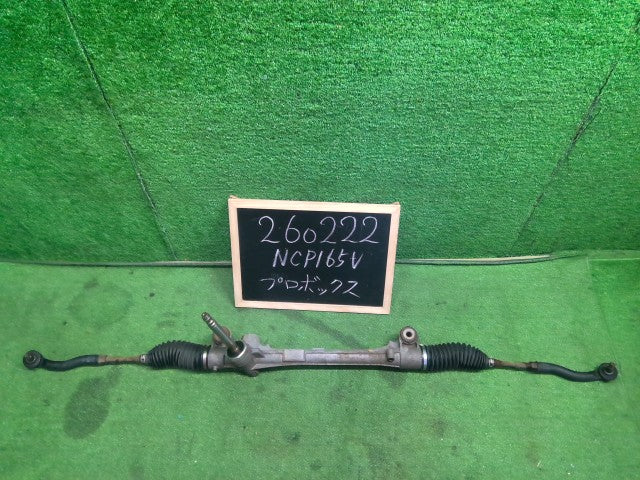 【中古】プロボックス DBE-NCP165V ステアリングギアボックス 45510-52420