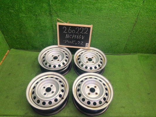 【中古】No2 スチールホイール 14インチ 5J