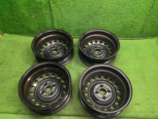 【中古】No2 スチールホイール 14インチ 5J