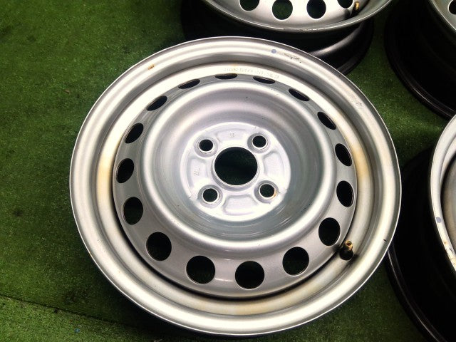 【中古】No2 スチールホイール 14インチ 5J