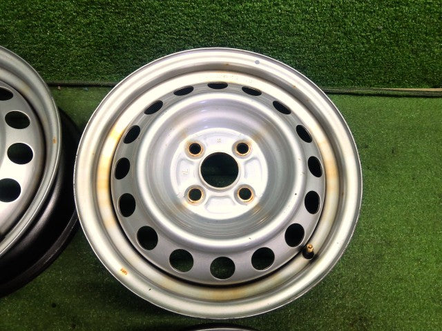 【中古】No2 スチールホイール 14インチ 5J