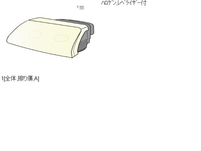 ハイゼット 左ヘッドランプＡＳＳＹ EBD-S331V 81170-B5160-
