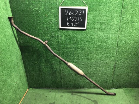 【中古】セルボ CBA-HG21S フロントエキゾーストパイプ 14190-72J00
