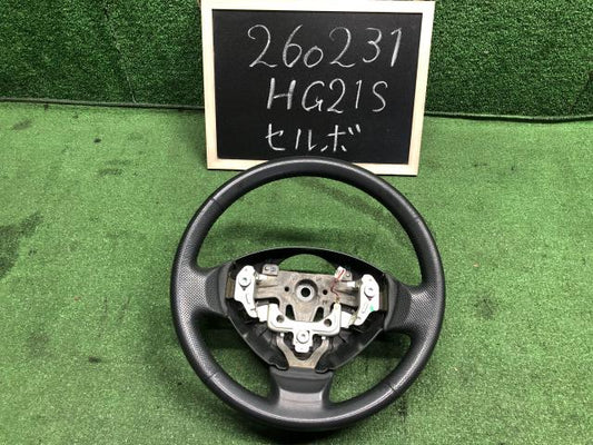 【中古】セルボ CBA-HG21S ステアリングホイール 48110-58J80-P4Z