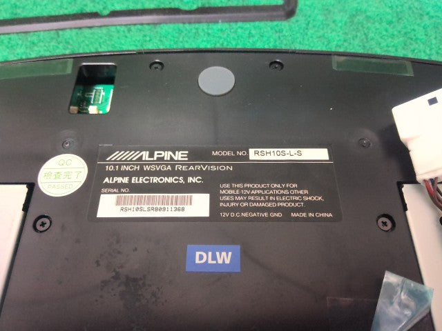 【中古】タンク DBA-M900A フリップダウンモニター