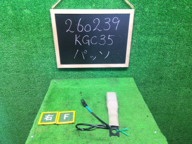 【中古】パッソ DBA-KGC35 ドライバーシートベルト キャッチ