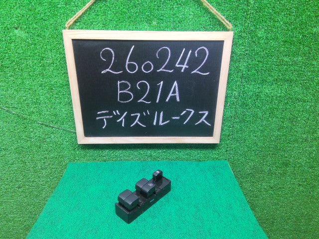 【中古】デイズルークス DBA-B21A パワーウインドウスイッチ 25400-6A00F