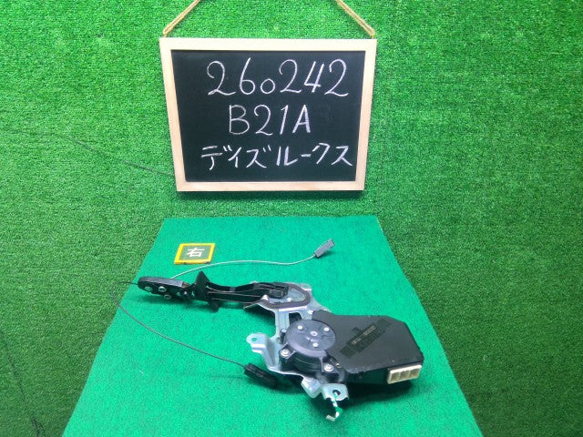 【中古】デイズルークス DBA-B21A 右パワースライドドアモーター 97960-6A00B