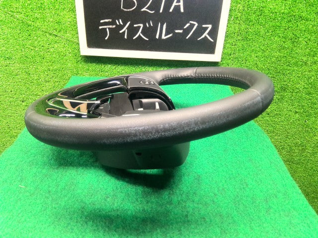 【中古】デイズルークス DBA-B21A ステアリングホイール 48430-6A01J