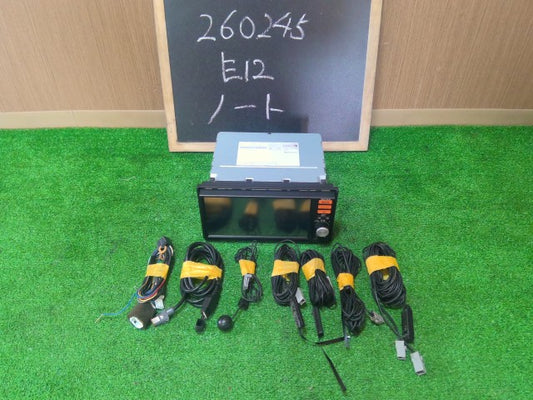【中古】ノート DBA-E12 カーナビゲーション MM114D-W