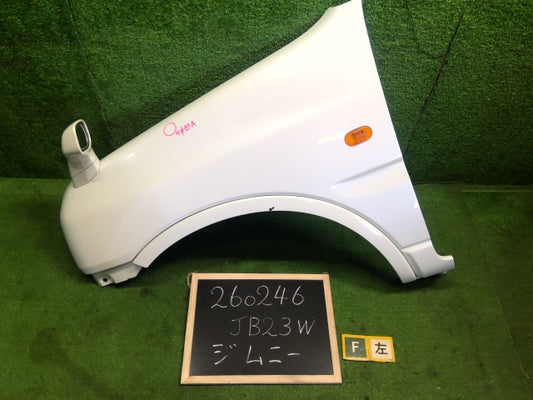 【中古】ジムニー ABA-JB23W 左フロントフェンダー 58811-81AA1