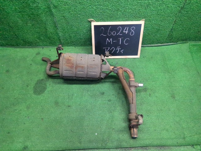 【中古】アクティ M-TC リアマフラー 18307-SC2-063