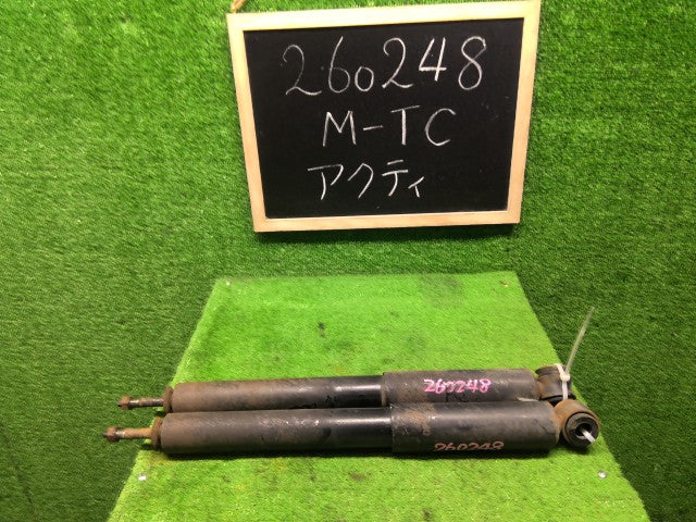 【中古】アクティ M-TC リアショック アブソーバーセット