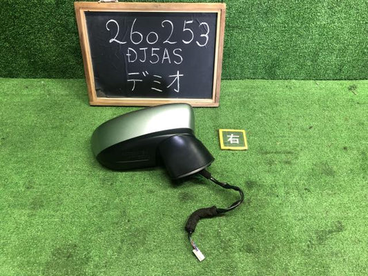 デミオ 右サイドミラー LDA-DJ5AS D09P-69-181C