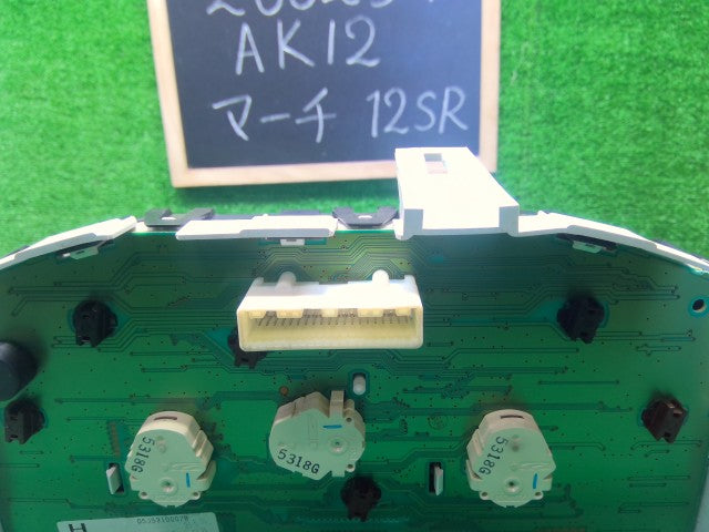 【中古】マーチ CBA-AK12 スピードメーター 24820-1A165