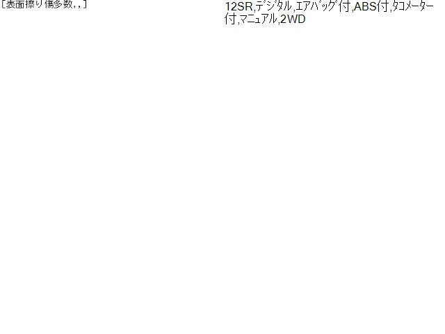 【中古】マーチ CBA-AK12 スピードメーター 24820-1A165
