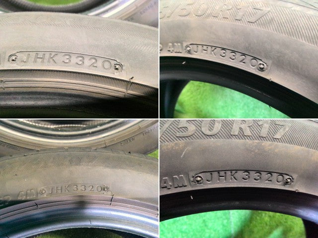 【中古】ノーマルタイヤ 17インチ 20年製 215/50R17