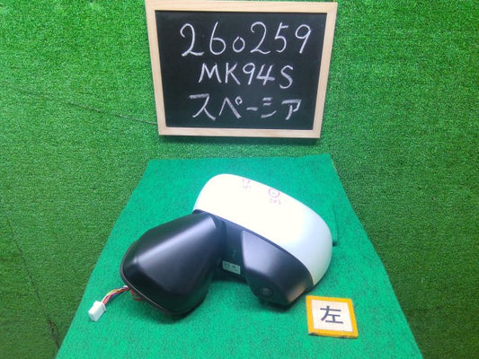 【中古】スペーシア 5AA-MK94S 左サイドミラー 84720-53U50
