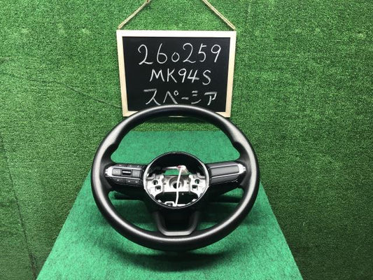 【中古】スペーシア 5AA-MK94S ステアリングホイール 48110-53U30-E9Q