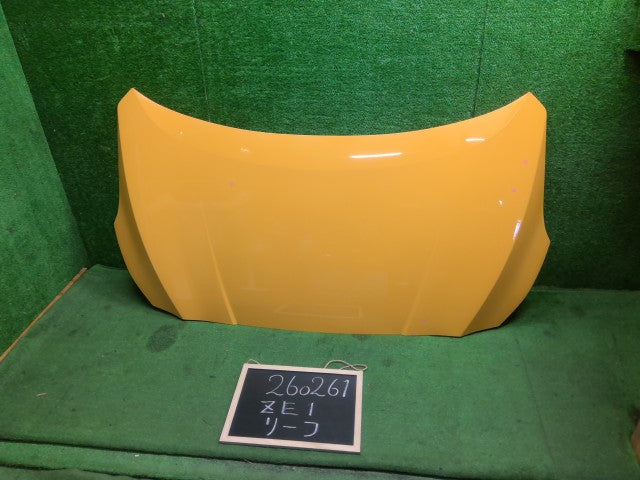 【中古】リーフ ZAA-ZE1 ボンネットフード F510M-5SKMA