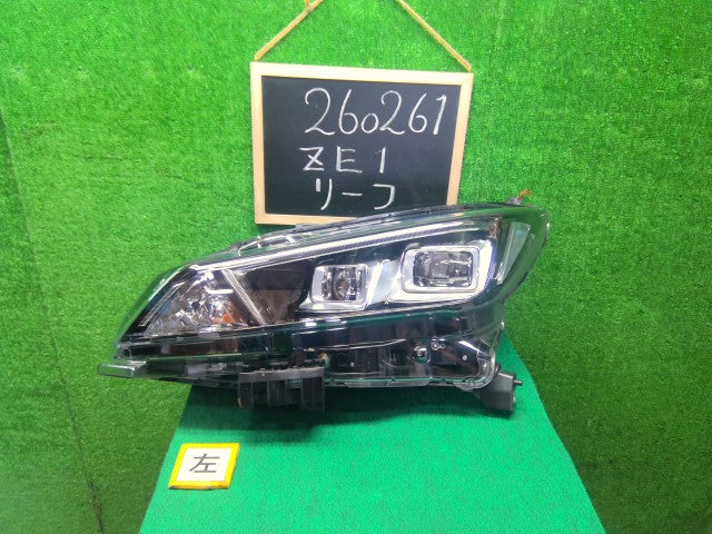 【中古】リーフ ZAA-ZE1 左ヘッドランプＡＳＳＹ 26060-5SK5B