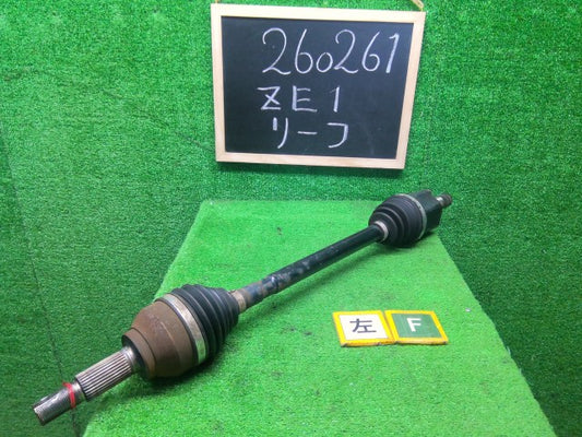 【中古】リーフ ZAA-ZE1 左フロントドライブシャフト 39101-5SA0A