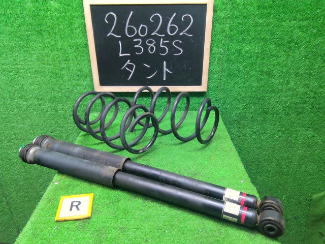 【中古】タント DBA-L385S リアショック アブソーバーセット
