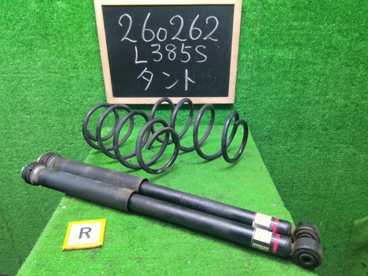 【中古】タント DBA-L385S リアショック アブソーバーセット