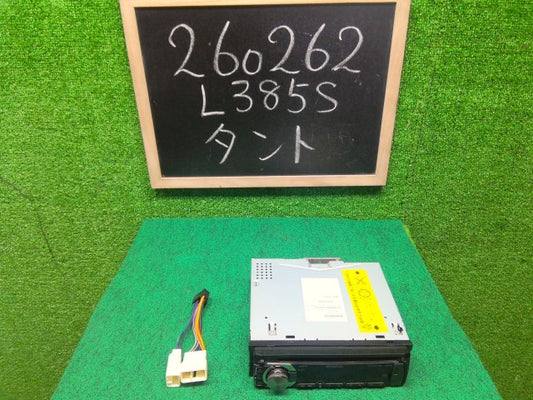 【中古】タント DBA-L385S オプション オーディオ