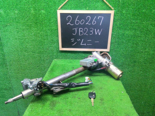 【中古】ジムニー GF-JB23W ステアリングコラム 48200-81A20